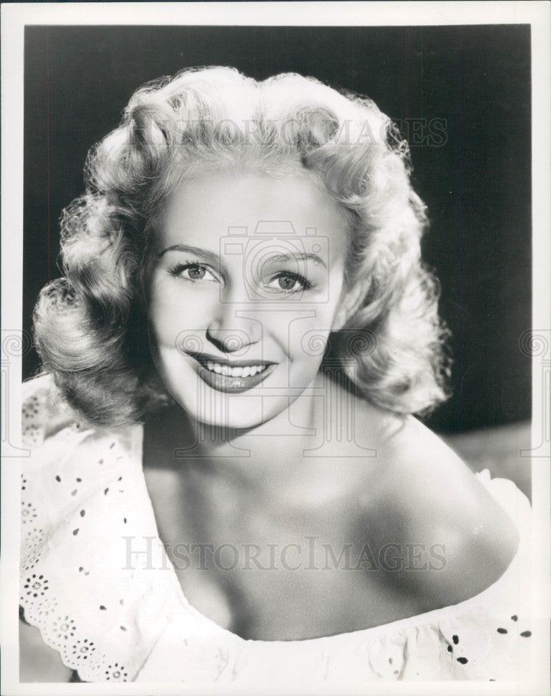 1953 Actress Michael Maurie Press Photo - Historic Images