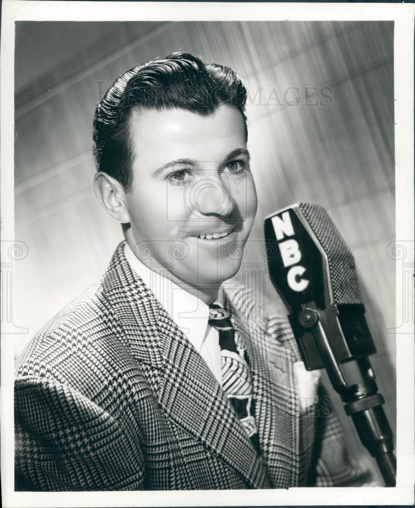 1952 Actor Dennis Day Press Photo - Historic Images