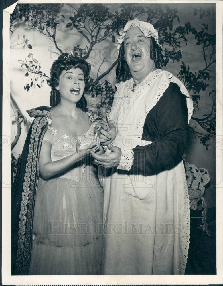 1964 Opera Stars Roberta Peters/Don Wilson Press Photo - Historic Images