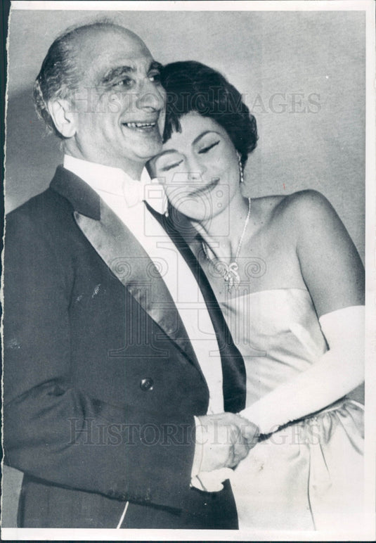 1960 Opera Roberta Peters & Max Rudolf Press Photo - Historic Images