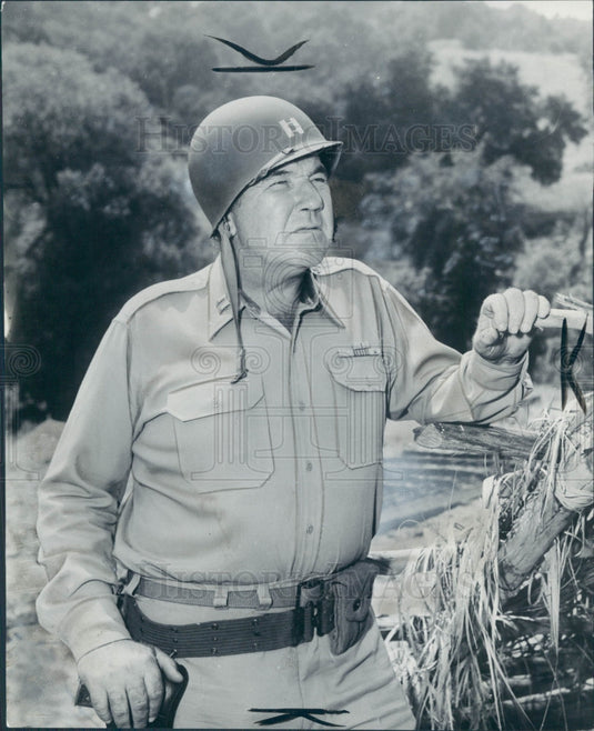 1956 Actor Broderick Crawford Press Photo - Historic Images