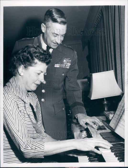 1958 US Army Ballistic Missile Maj Gen Medaris Photo - Historic Images