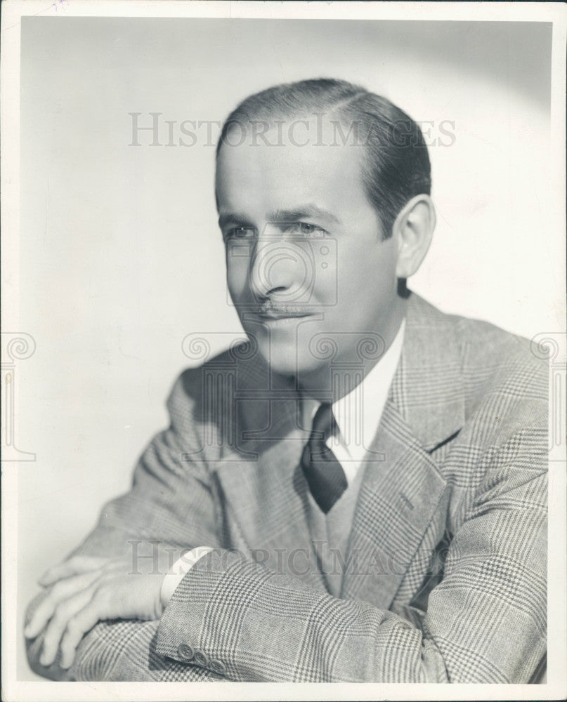 1939 Detroit News Movie Critic Harold Heffernan Photo - Historic Images