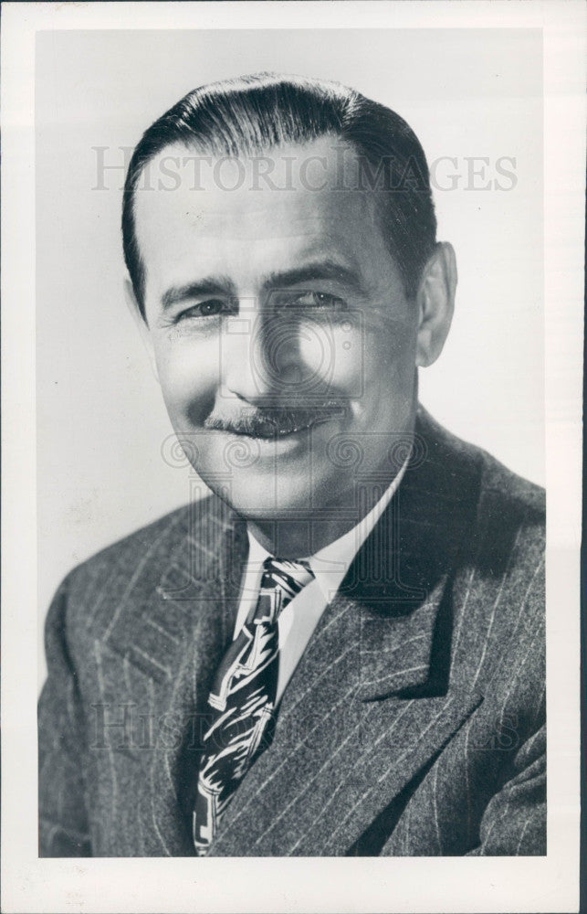 1945 Detroit News Movie Critic Harold Heffernan Photo - Historic Images