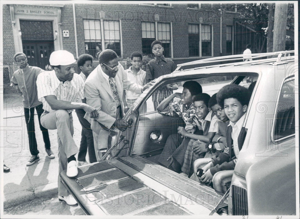 1971 Detroit MI Cot Club William Hines Press Photo - Historic Images