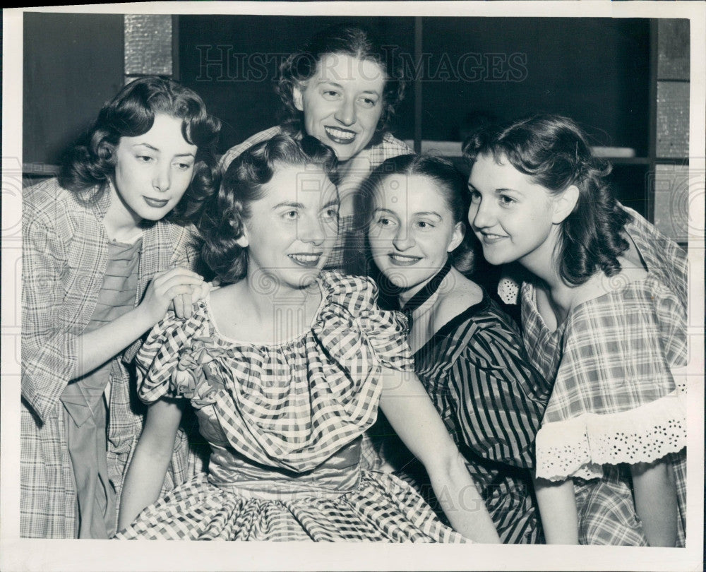 1951 Singer Virginia Person Press Photo - Historic Images