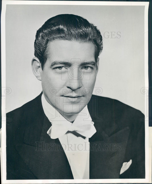 1944 Singer Lansing Hatfield Press Photo - Historic Images