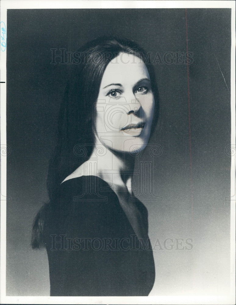 1977 Dancer Vanessa Harwood Press Photo - Historic Images