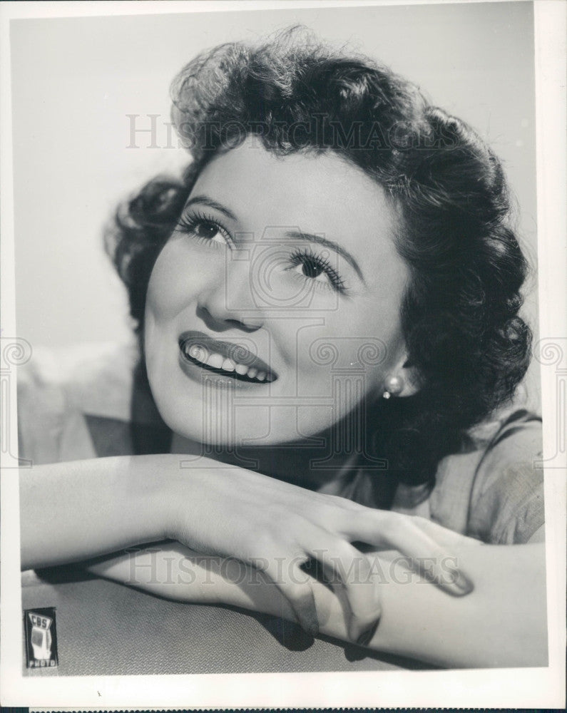 1945 Actress Mary Mason Press Photo - Historic Images