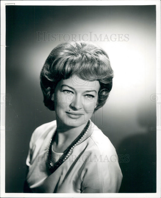 1962 Actress Osa Massen Press Photo - Historic Images