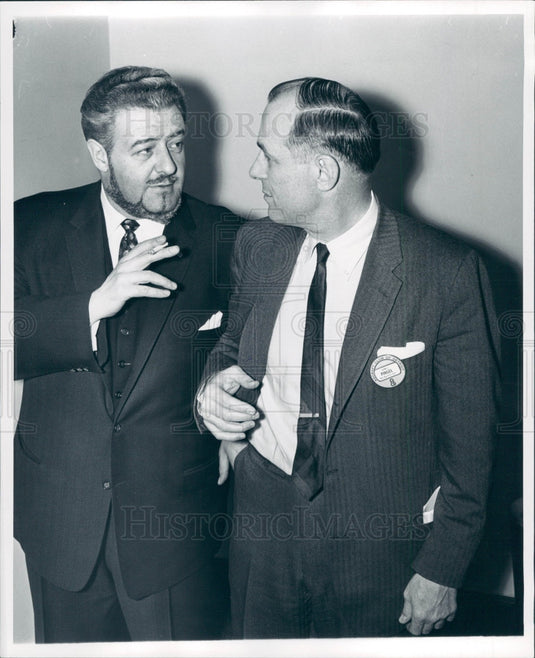 1961 Actor Victor Perry Detroit NFL Pingel Press Photo - Historic Images