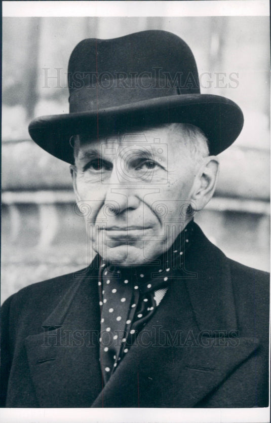 1952 Canada Governor General Vincent Massey Press Photo - Historic Images