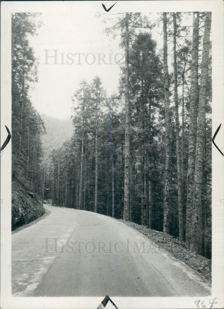 Undated Mexico Highway Press Photo - Historic Images