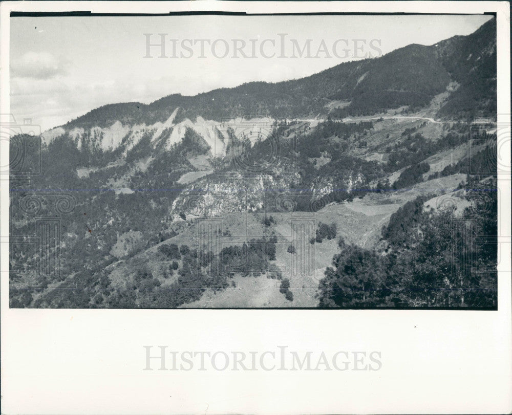 1937 Mexico Highway to Mexico City Press Photo - Historic Images