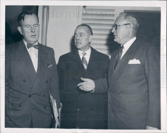 1956 3 Wise Men Nato Pearson/Martino/Lange Press Photo - Historic Images