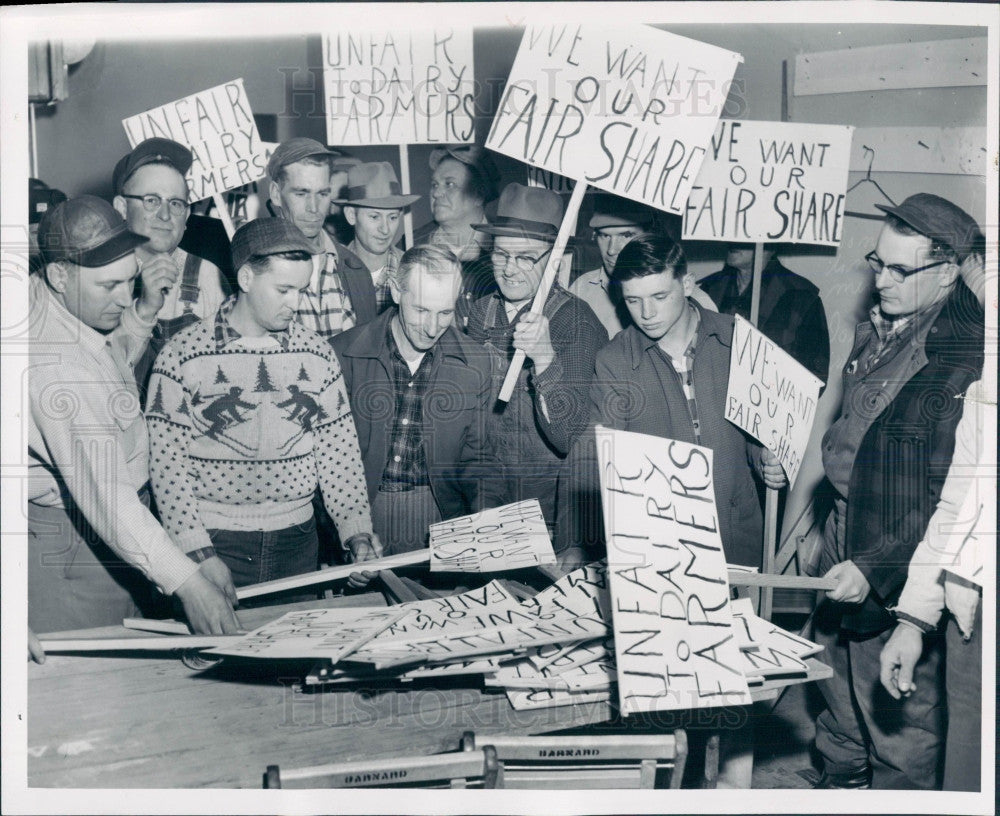 1956 1st Pres UAW Homer Martin Press Photo - Historic Images