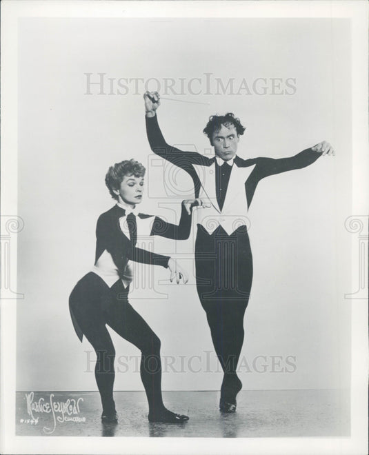 1960 Dance Team Mata & Hari Press Photo - Historic Images