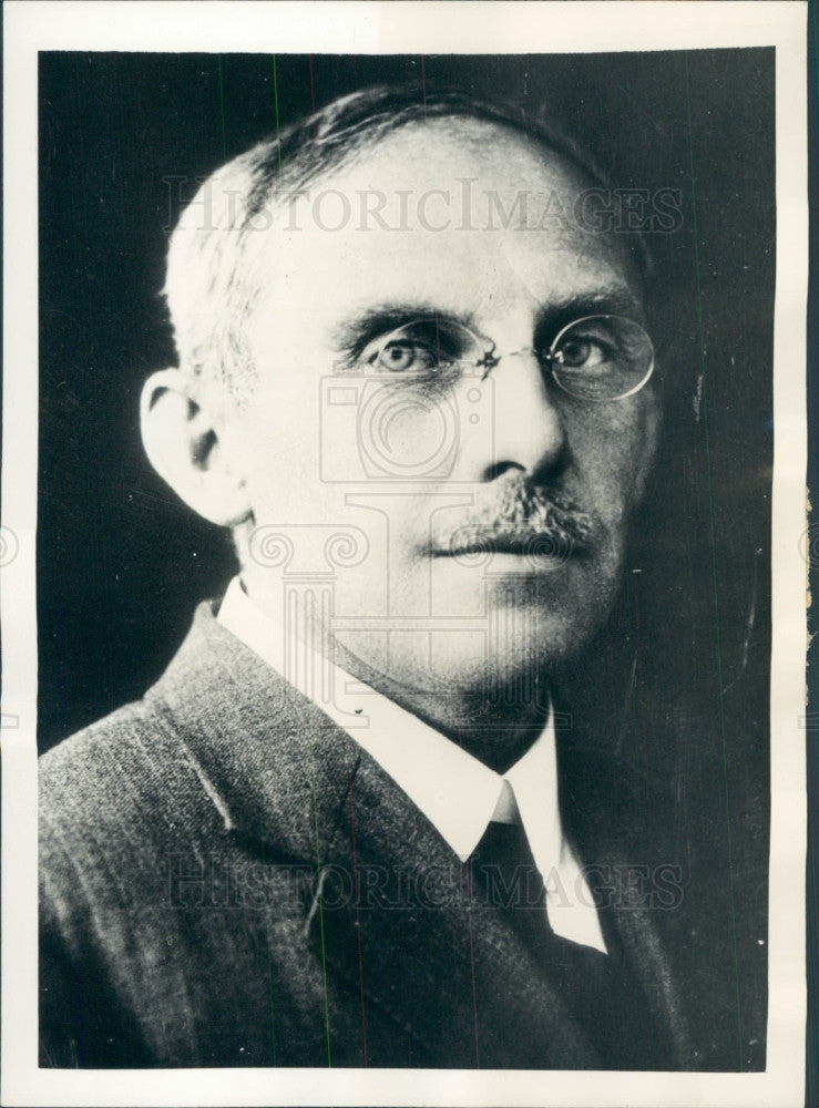 1939 Croatian Leader Dr Vladko Matchek Press Photo - Historic Images