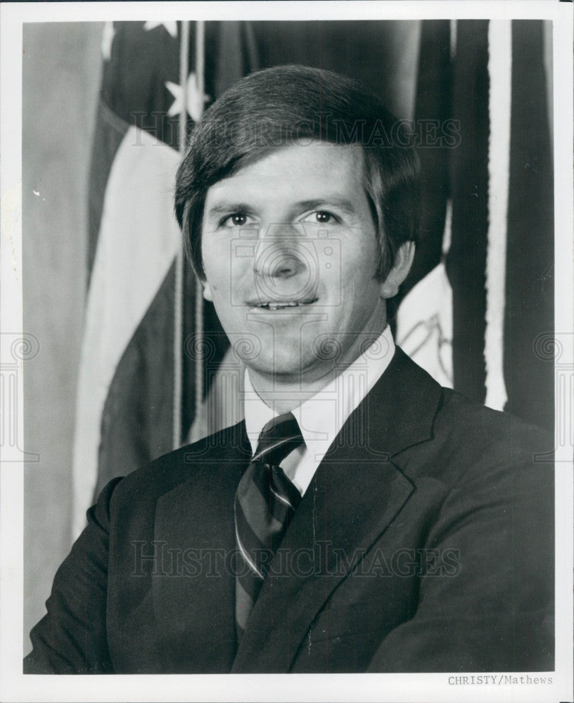 1976 HEW Secretary David Mathews Press Photo - Historic Images