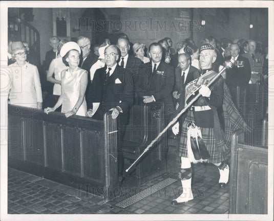 1970 Canada PM Paul Martin Press Photo - Historic Images