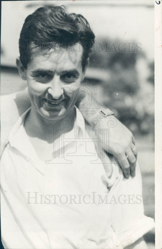 1935 Motorboat Racer & Designer Clell Perry Press Photo - Historic Images