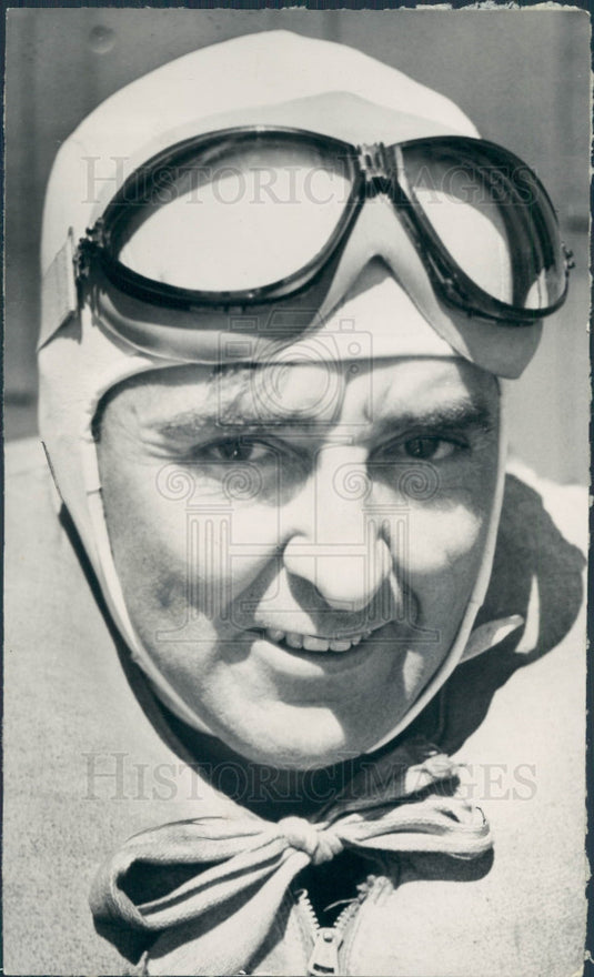 1936 Motorboat Racer & Designer Clell Perry Press Photo - Historic Images
