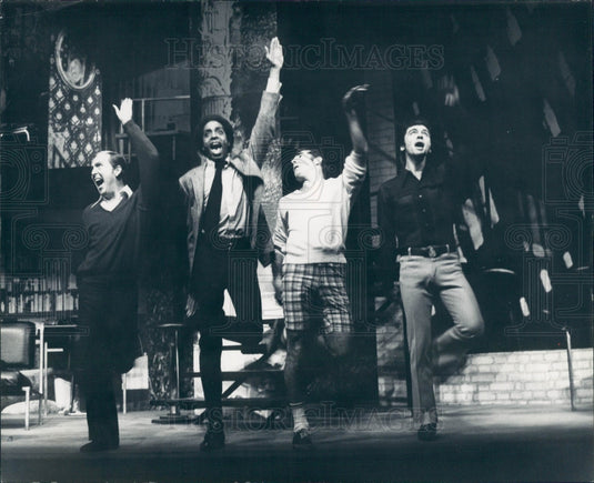 1969 Actors Pentecost Christian Johnson Press Photo - Historic Images