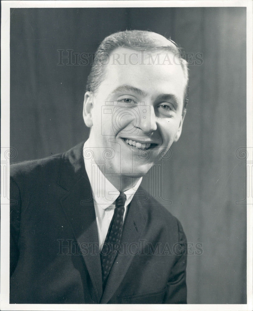 1963 Actor George Pentecost Press Photo - Historic Images