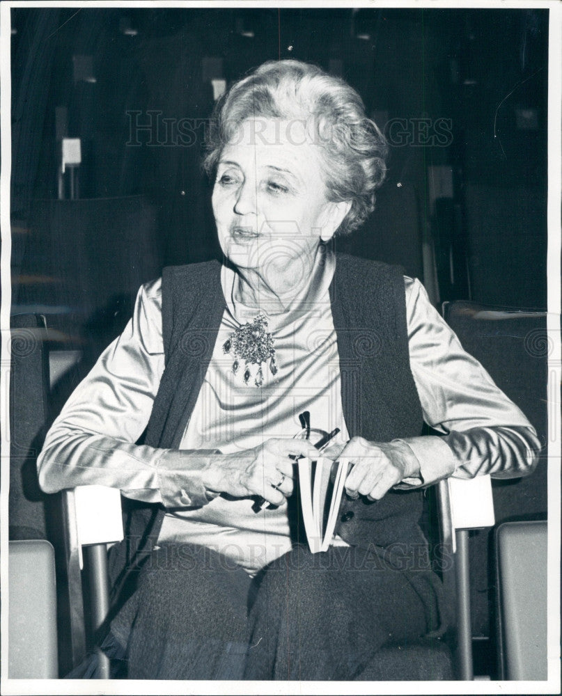 1972 Actor Playwright Maria Pescata Press Photo - Historic Images