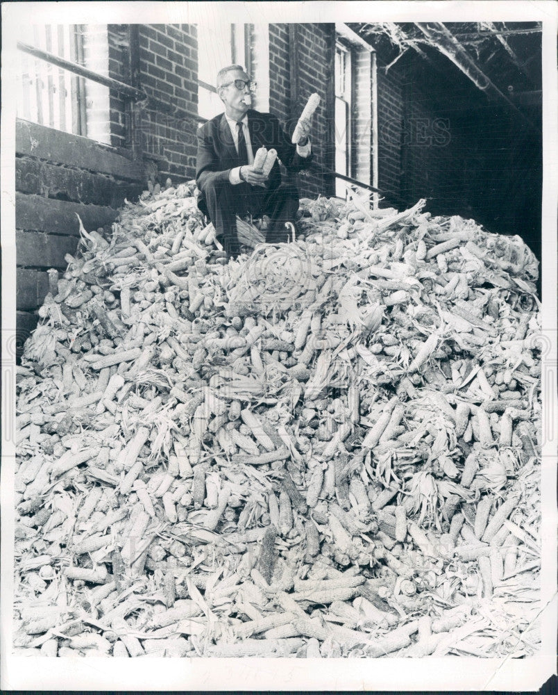 1963 Missouri Meerschaum Pipe Pres Otto Press Photo - Historic Images