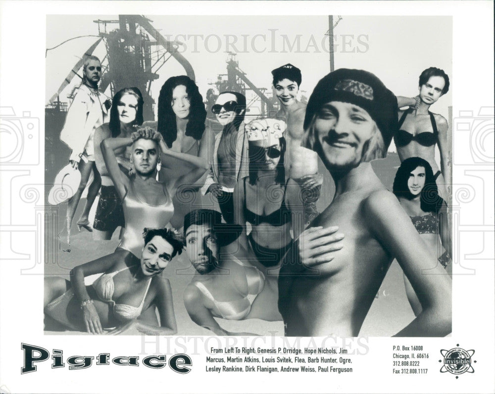 1994 Rock Group Pigface Press Photo - Historic Images