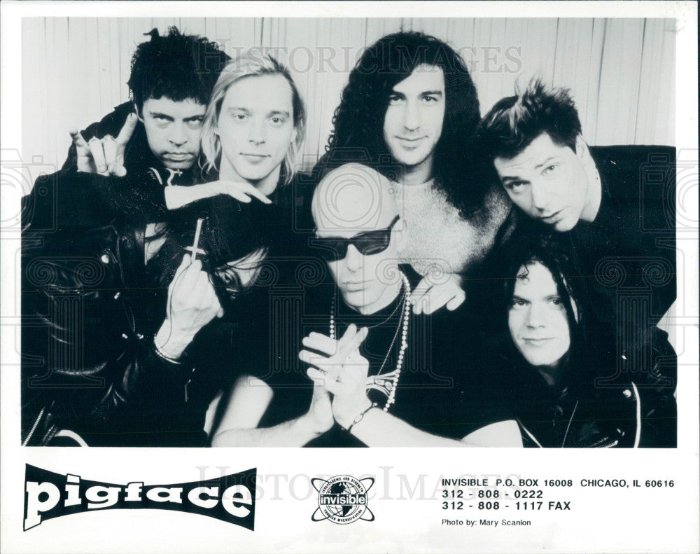 1992 Rock Group Pigface Press Photo - Historic Images