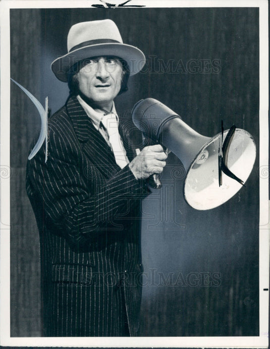 1971 Comedian Charlie Callas Press Photo - Historic Images