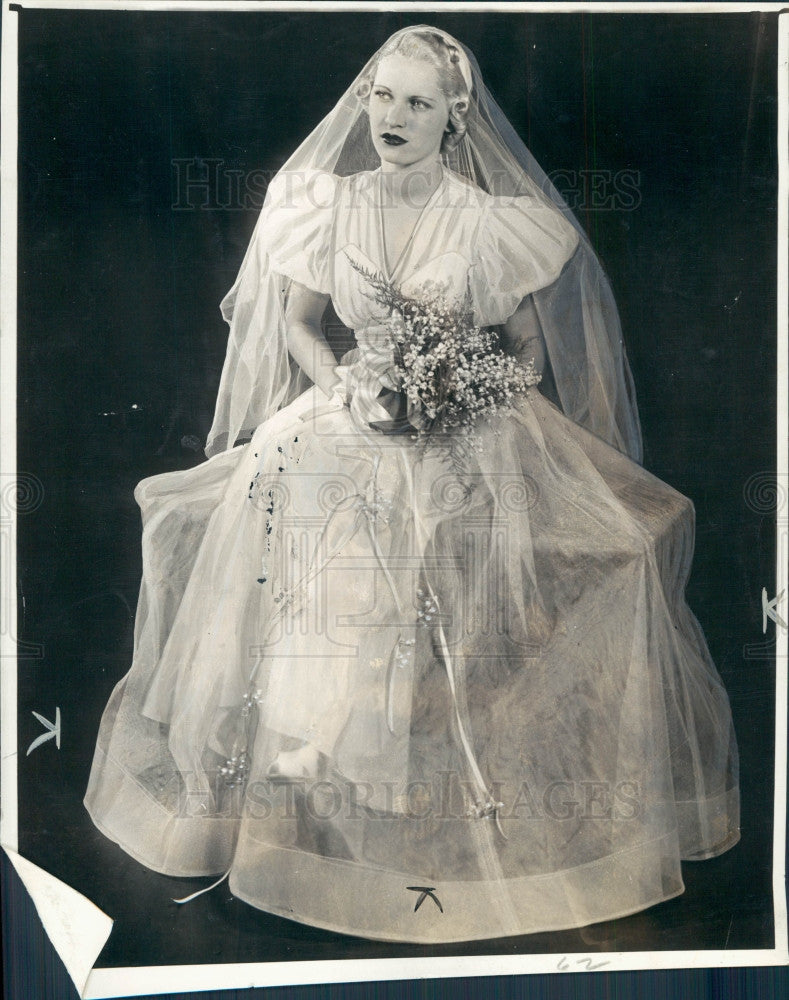 1938 Detroit Times Polly Pix Press Photo - Historic Images