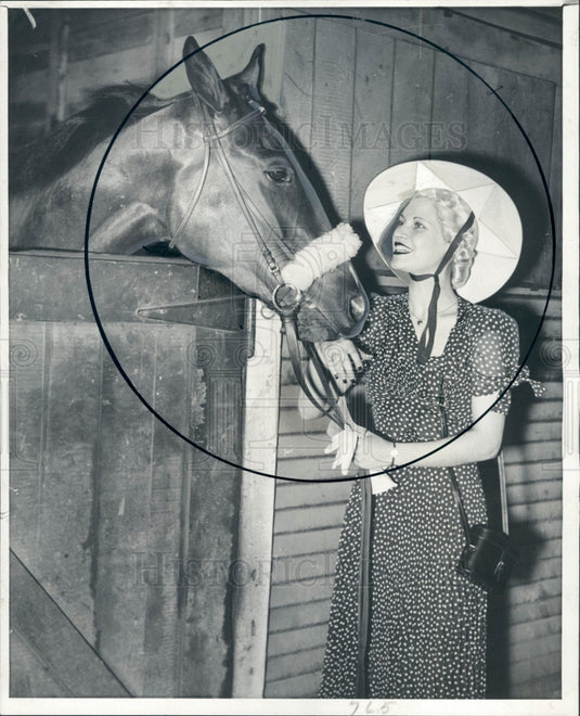 1938 Detroit Times Polly Pix Press Photo - Historic Images