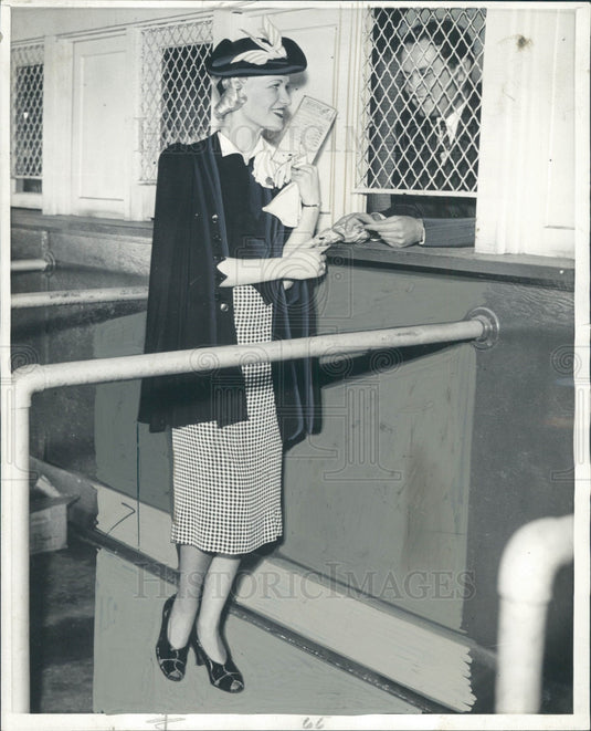 1938 Detroit Times Polly Pix Press Photo - Historic Images