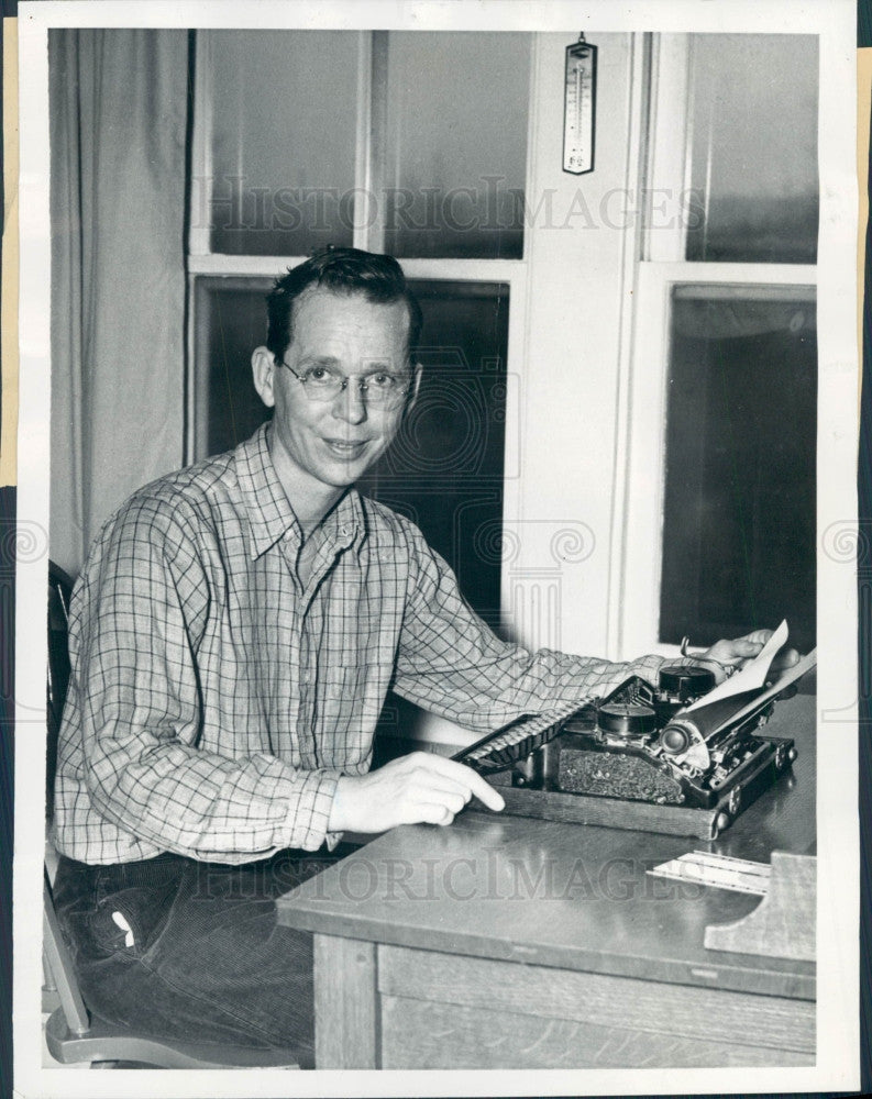 1938 American Marxist Granville Hicks Press Photo - Historic Images