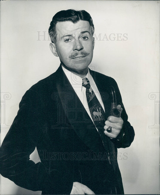 1950 Singer/Actor Dennis Day Press Photo - Historic Images