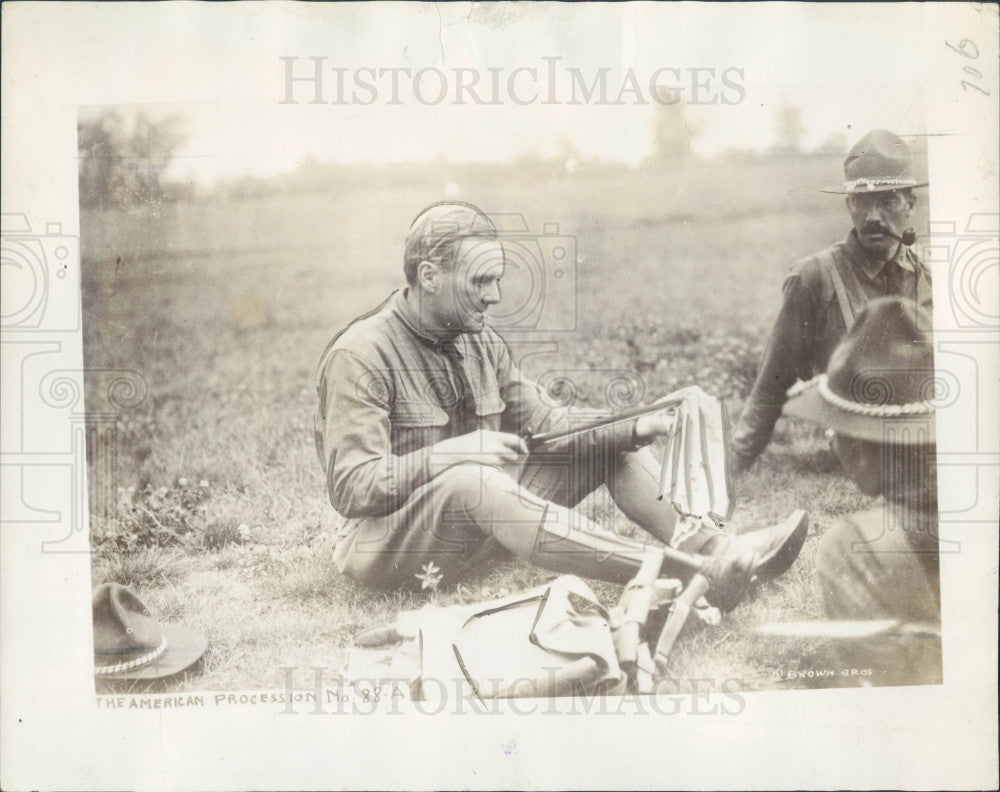 1934 Author Richard Harding Davis Press Photo - Historic Images