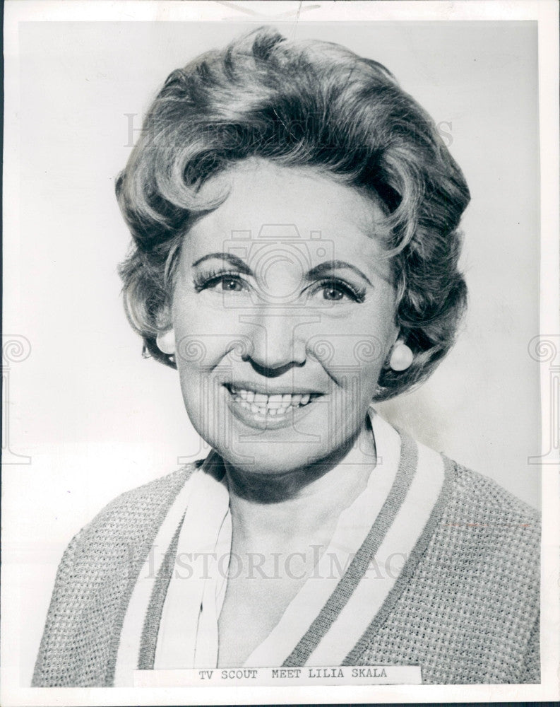 1970 Actress Lilia Skala Press Photo - Historic Images