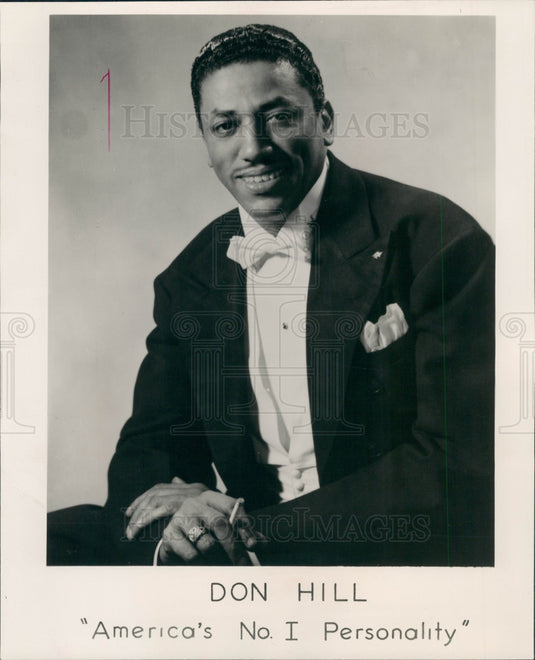 1968 Entertainer Don Hill Press Photo - Historic Images