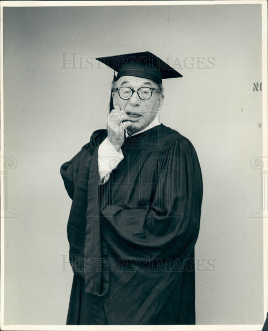 1959 Actor Menasha Skulnik Press Photo - Historic Images