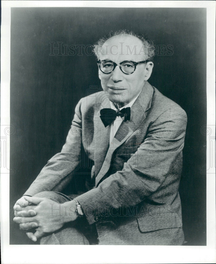 1965 Actor Menasha Skulnik Press Photo - Historic Images