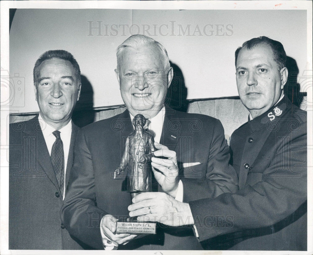 1966 Detroit Edison Pres Walker Cisler Press Photo - Historic Images