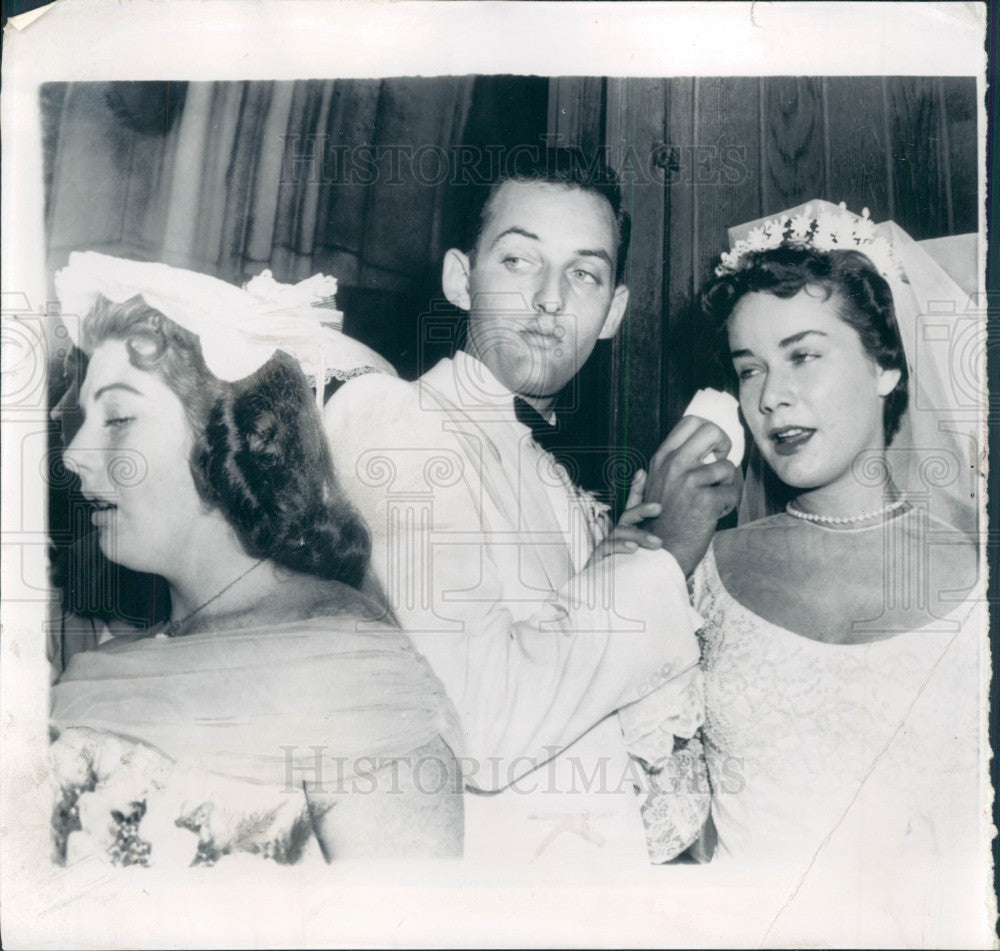 1954 Singer Lu Ann Simms Press Photo - Historic Images