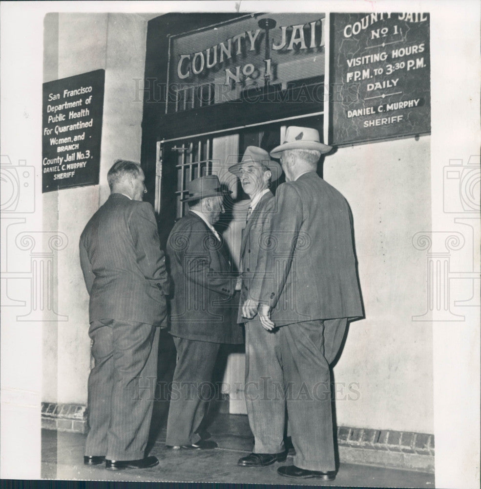 1950 San Francisco Labor Ldr Harry Bridges Press Photo - Historic Images