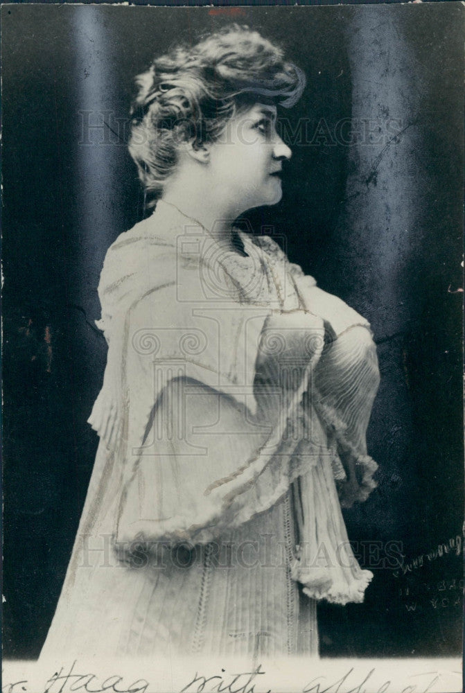 1932 Actress Minnie Fiske Press Photo - Historic Images