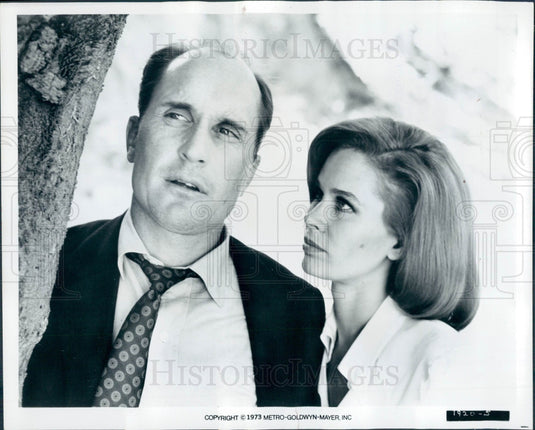 1973 Actors Robert Duvall & Karen Black Press Photo - Historic Images