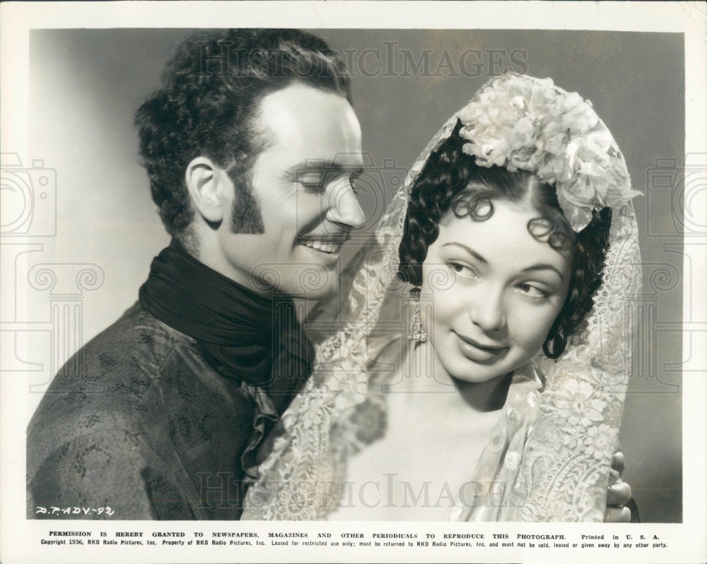 1936 Actress Steffi Duna Press Photo - Historic Images