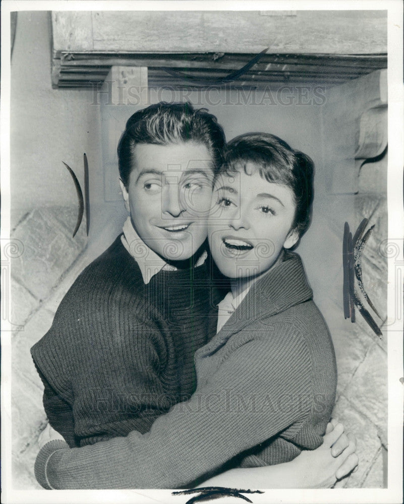 1959 Singer Johnny Desmond/Anna Maria Alberghetti Photo - Historic Images